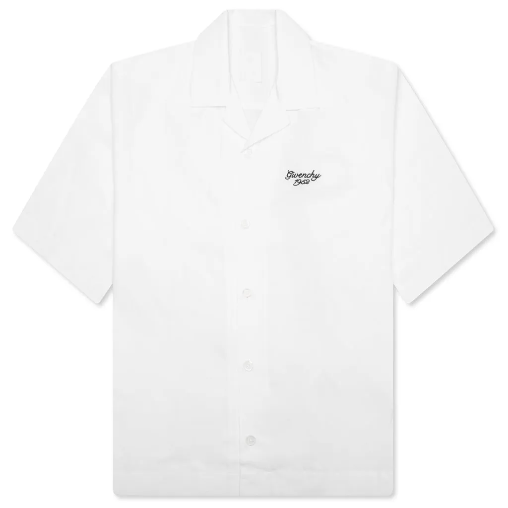1952 Poplin Boxy Fit Shirt - White