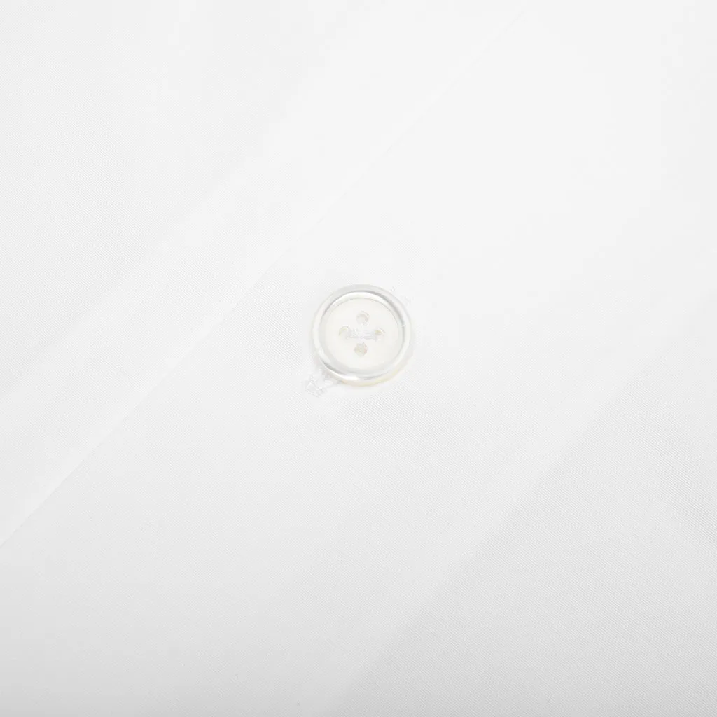 1952 Poplin Boxy Fit Shirt - White