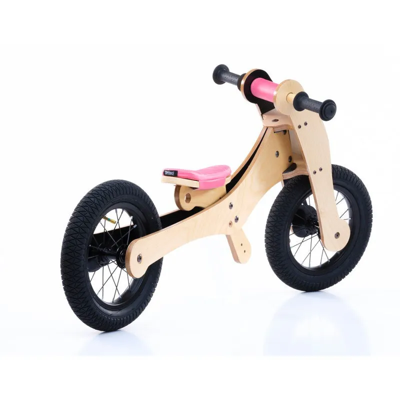 4 in 1 Wooden Bike Brown Saddle Seat Cover & Chin Protector