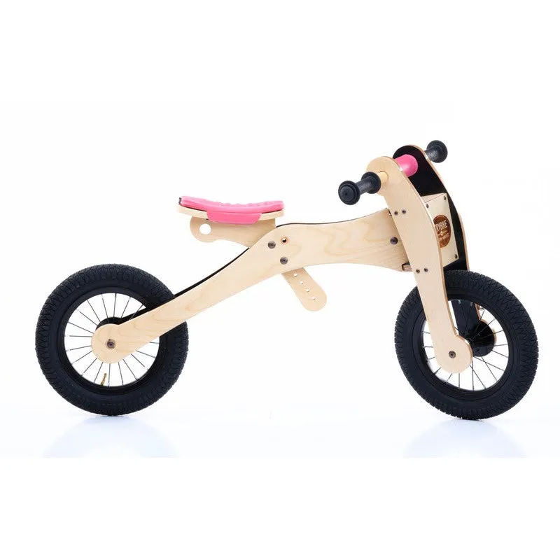 4 in 1 Wooden Bike Brown Saddle Seat Cover & Chin Protector