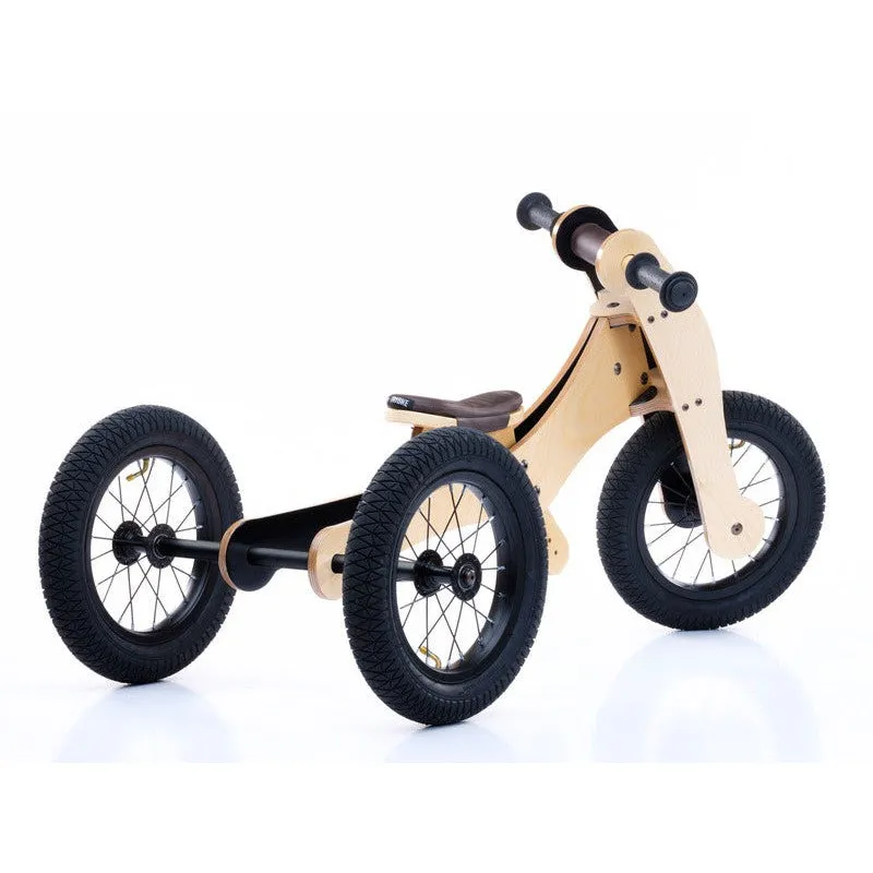 4 in 1 Wooden Bike Brown Saddle Seat Cover & Chin Protector