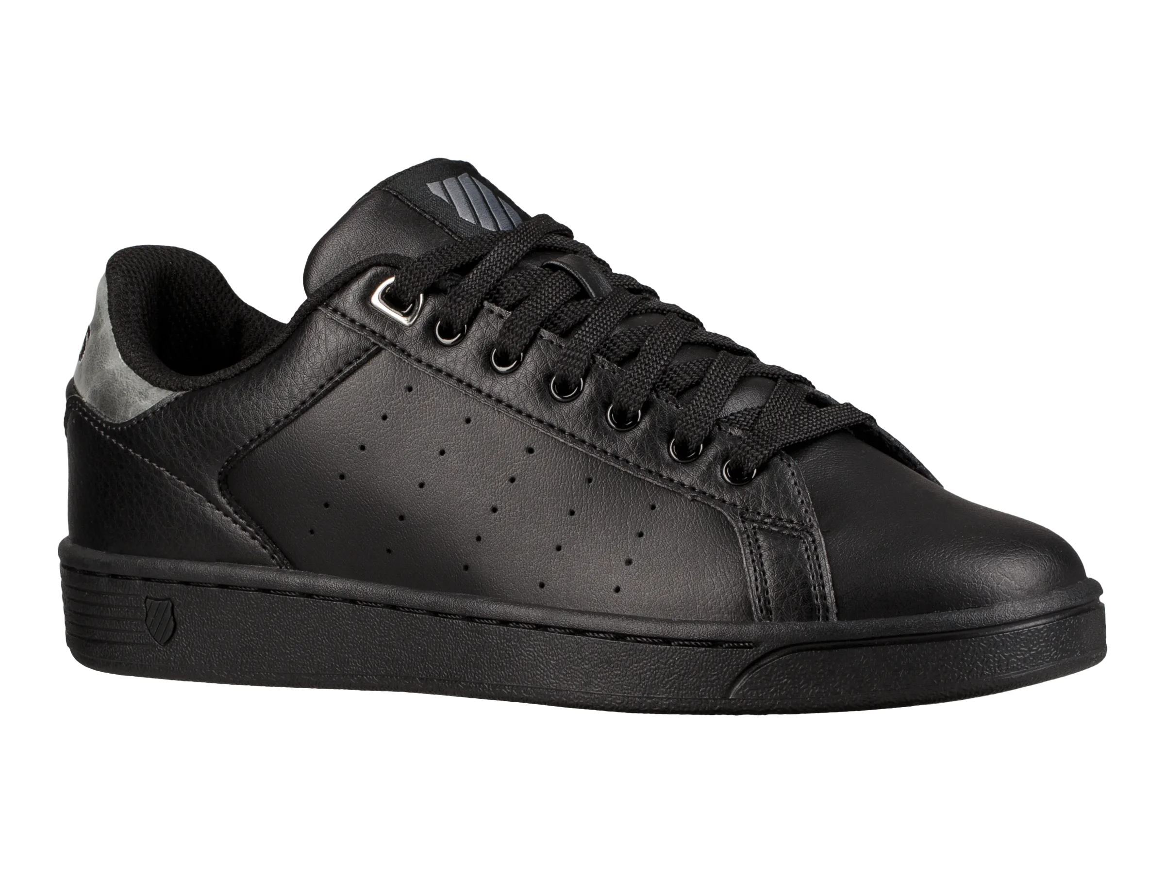 95353-006-M | WOMENS CLEAN COURT CMF | BLACK/CHARCOAL