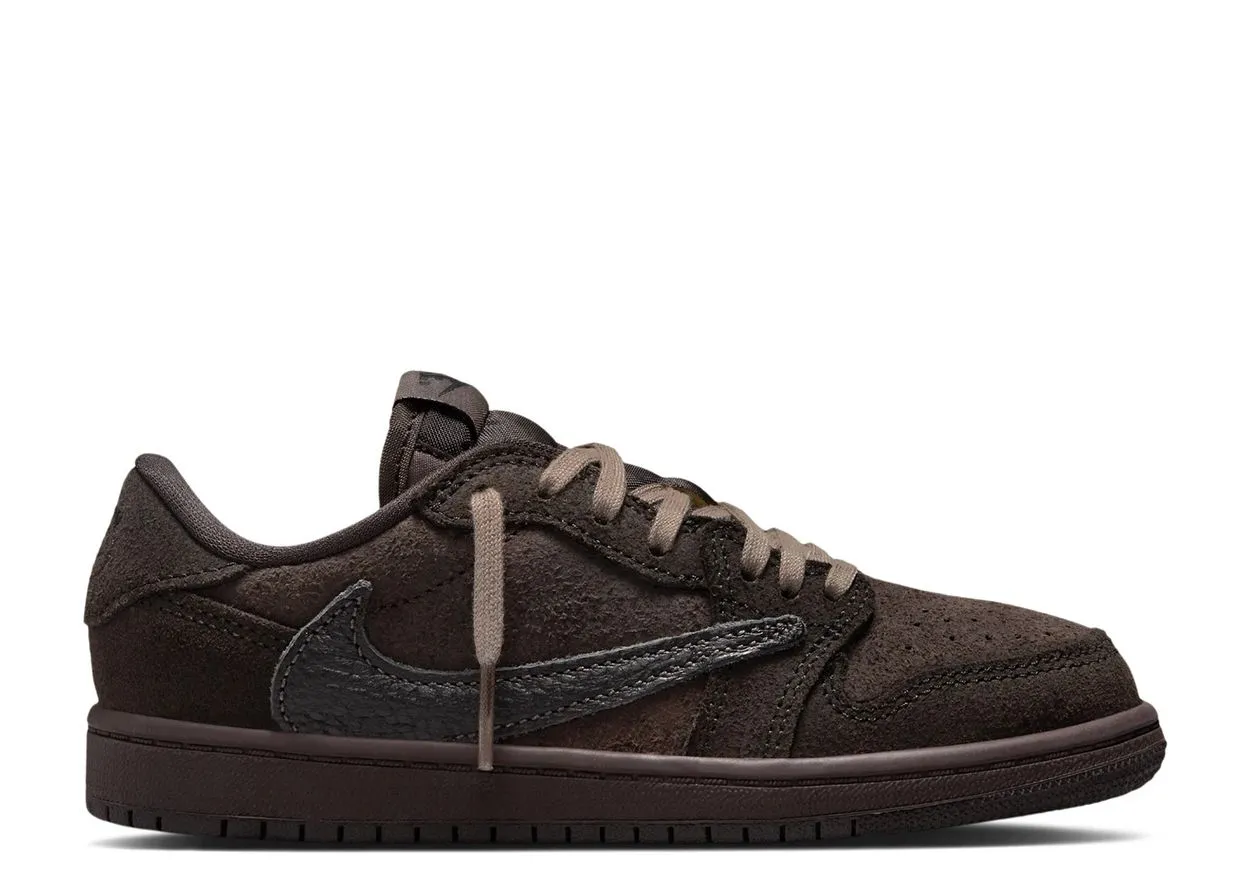 Air Jordan 1 Retro Low OG SP x Travis Scott 'Velvet Brown' (PS)