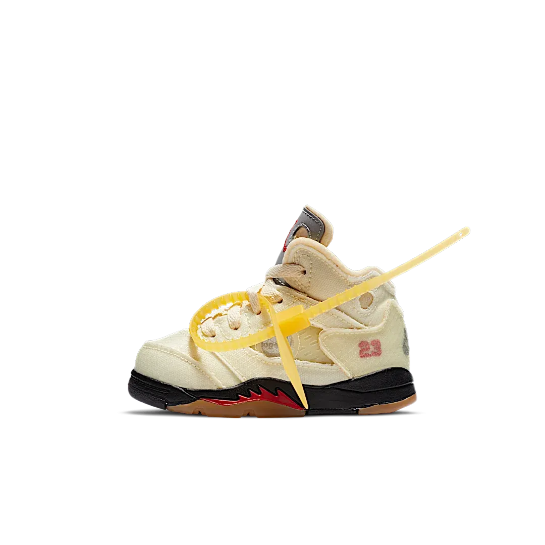 Air Jordan 5 Retro Off-White Sail (TD)