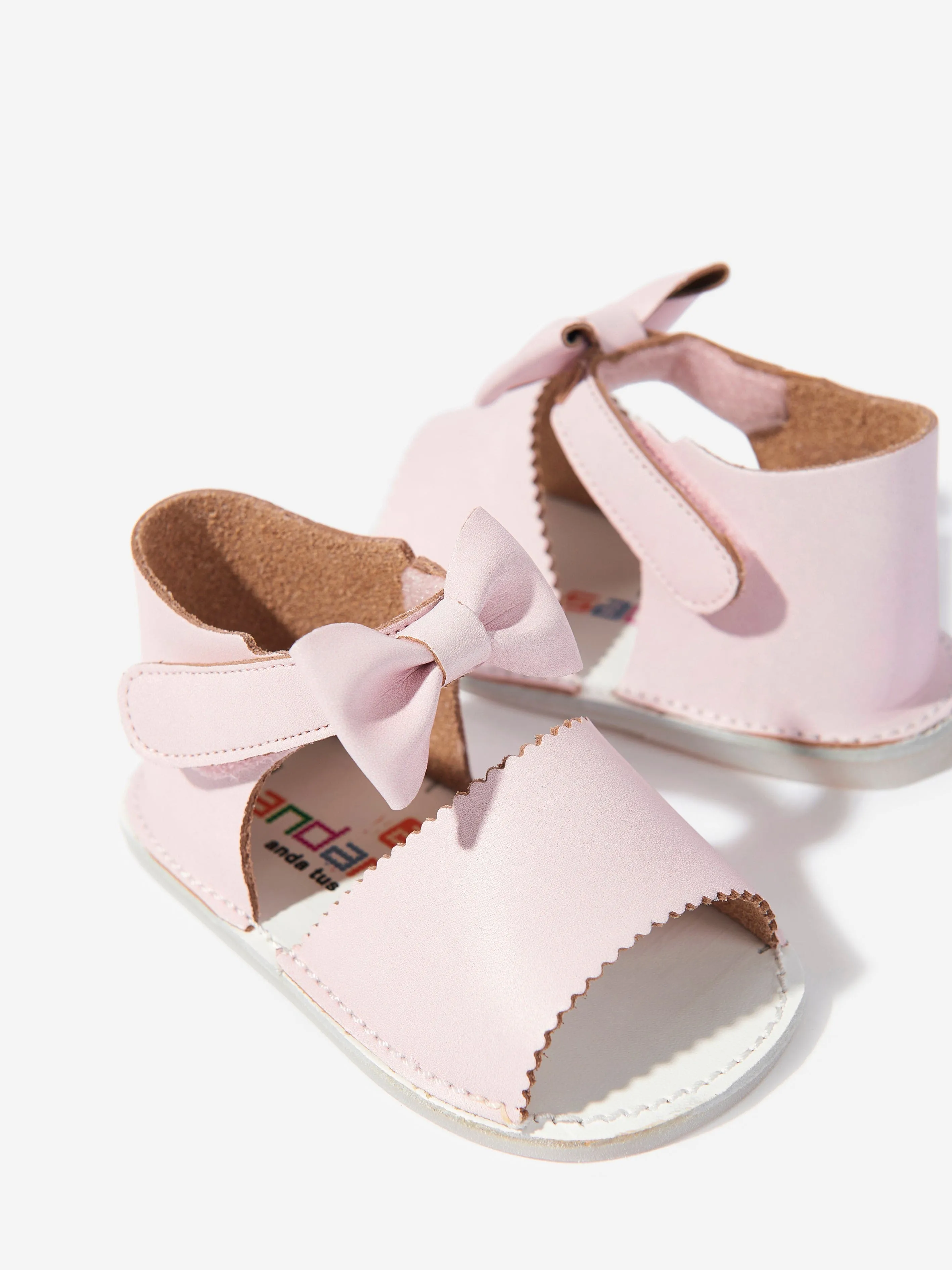 Baby Girls Bow Sandals in Pink