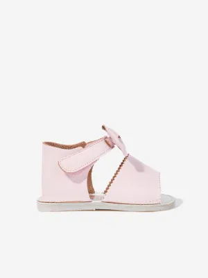 Baby Girls Bow Sandals in Pink