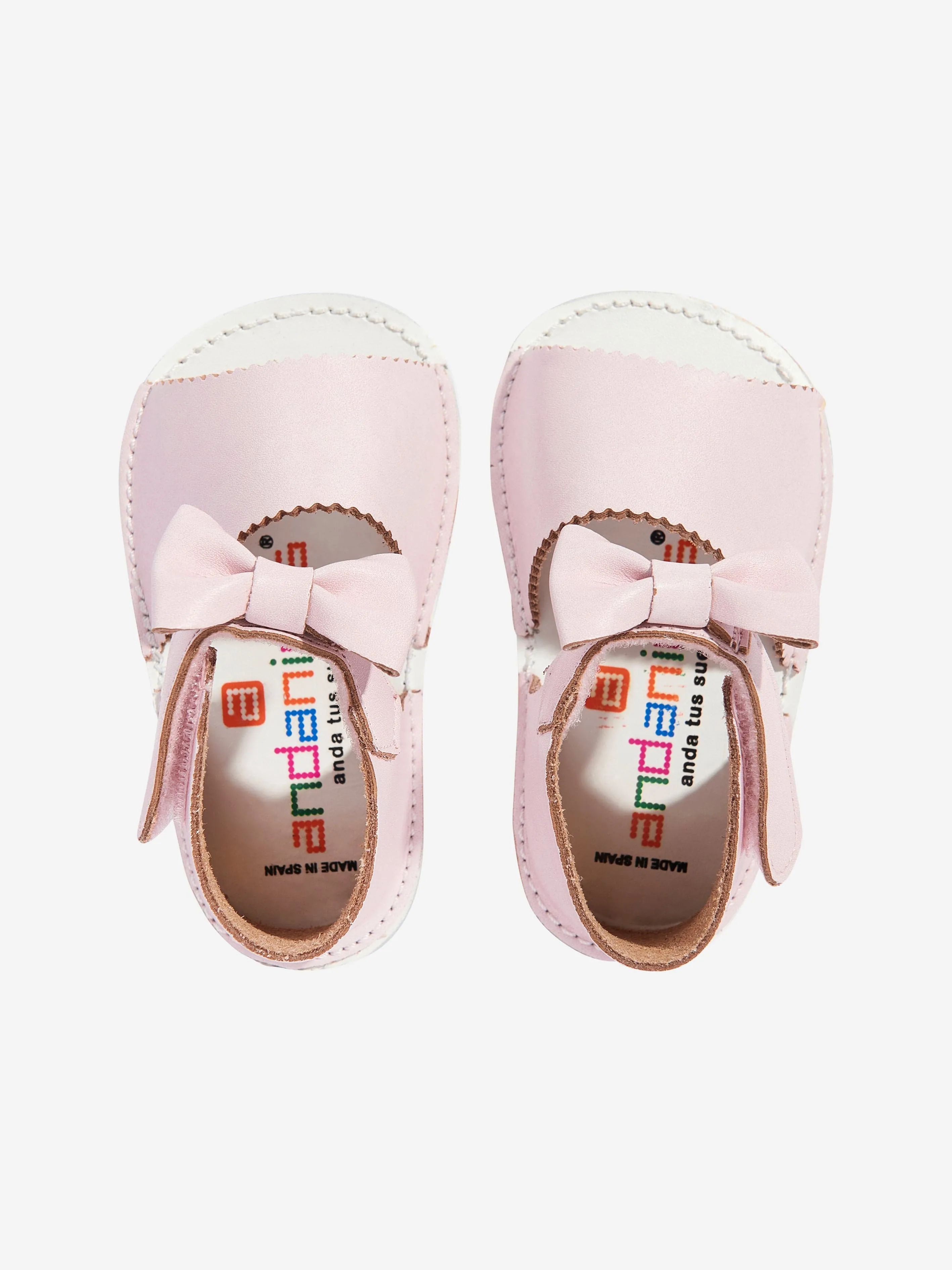 Baby Girls Bow Sandals in Pink