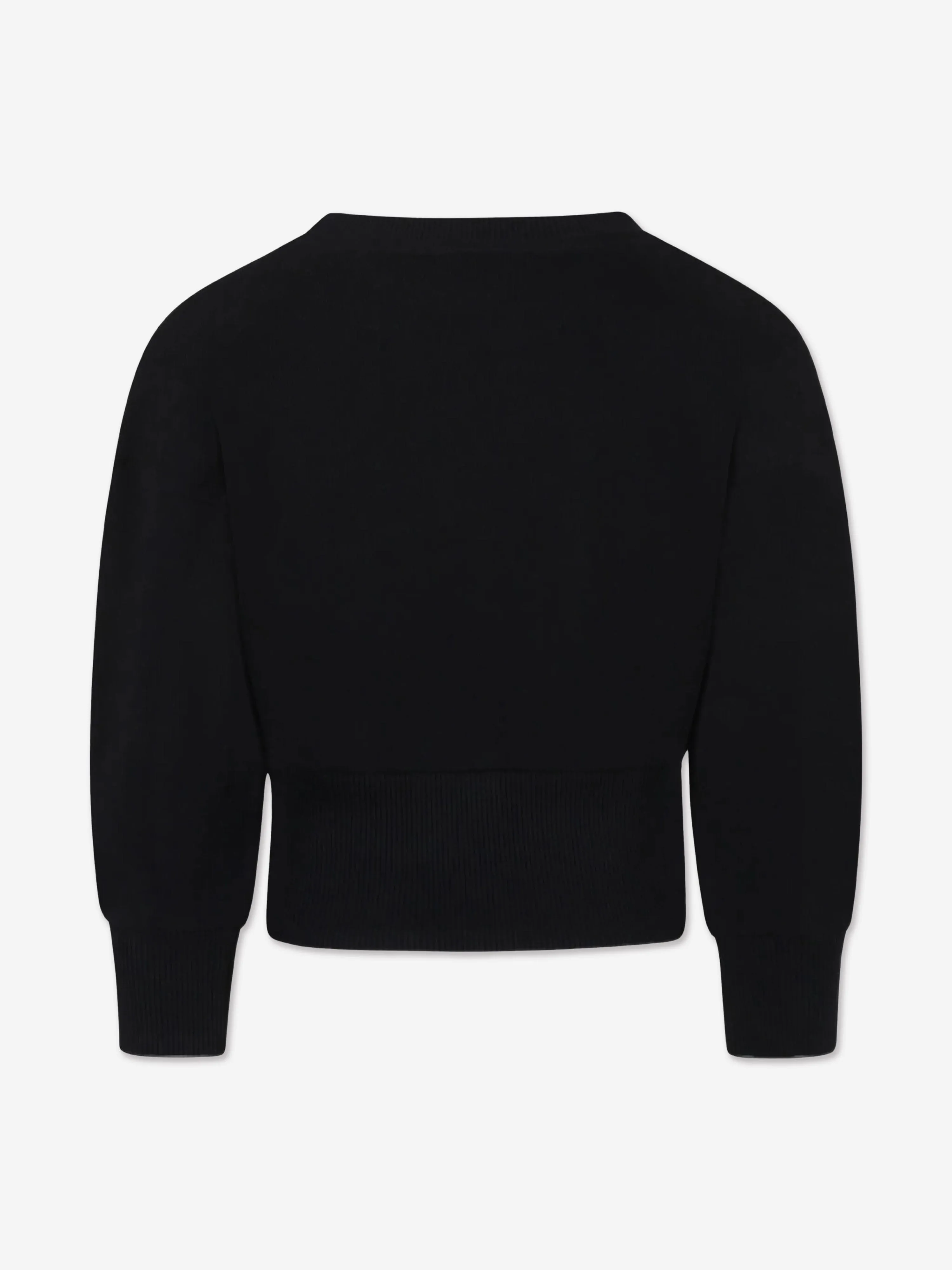 Balmain Girls Logo Sweatshirt in Black