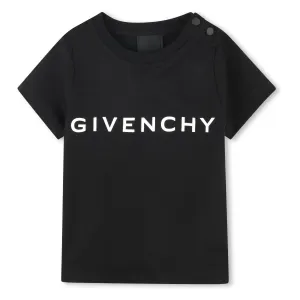 Black Wide Logo T-Shirt