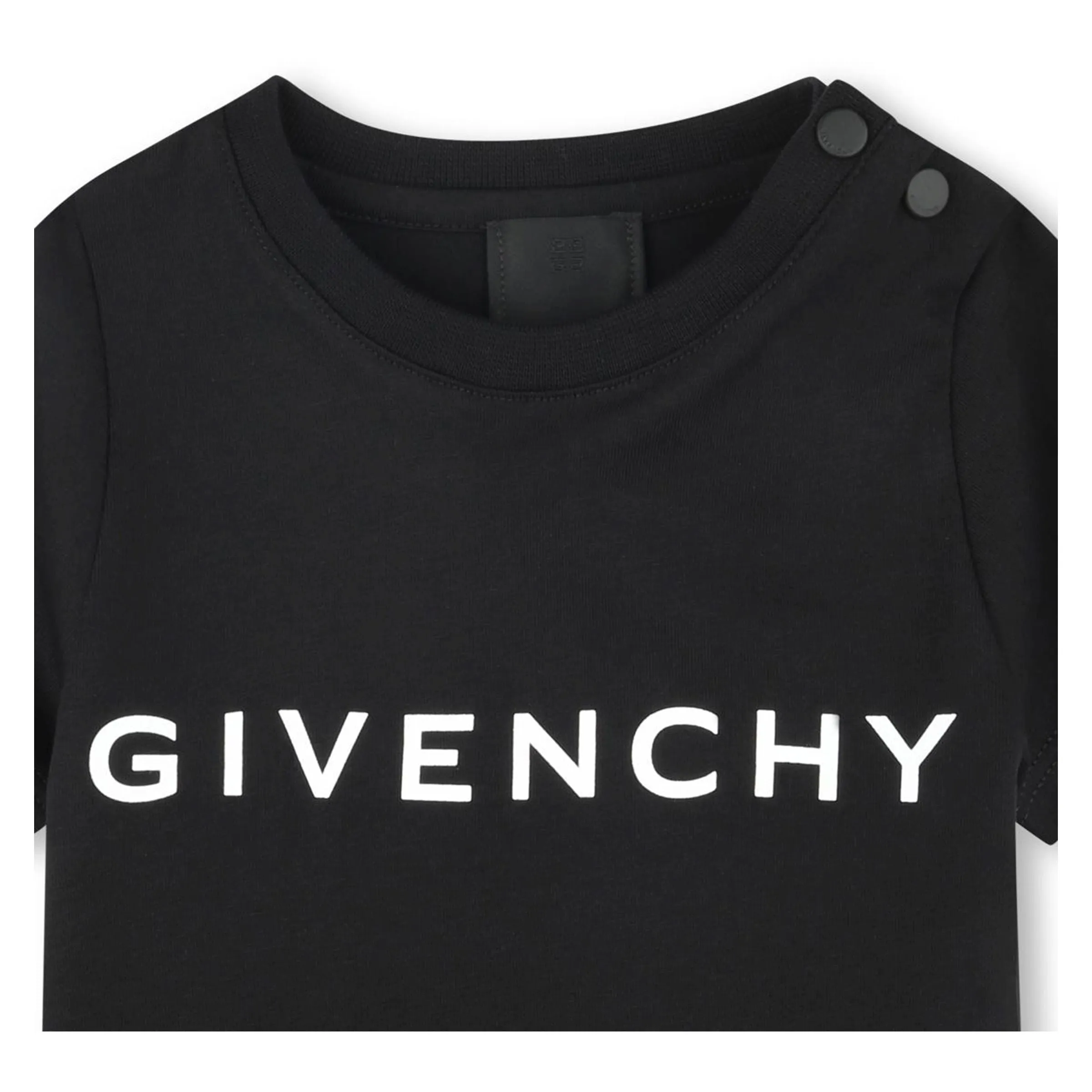 Black Wide Logo T-Shirt