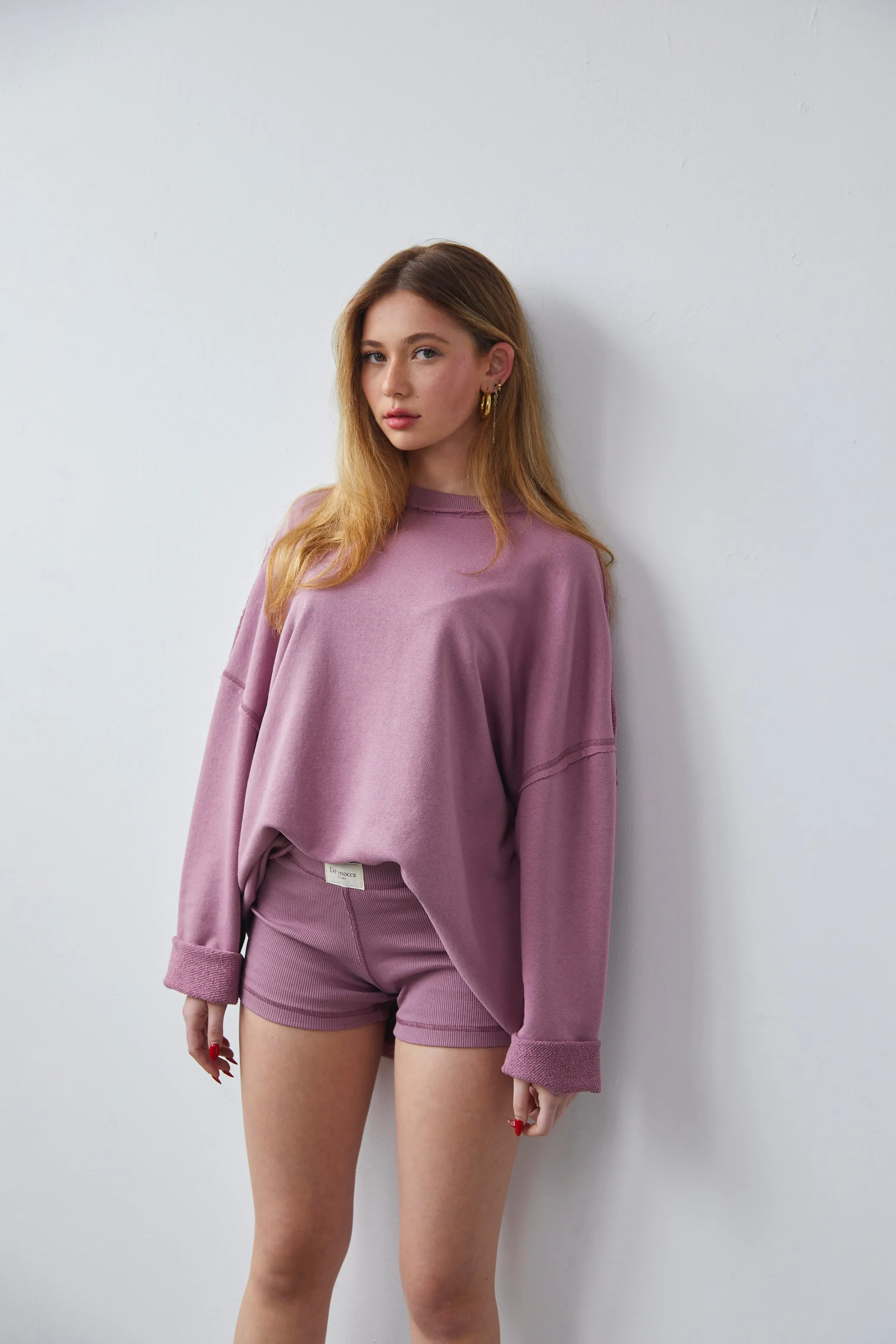 Boxy shorts - rose