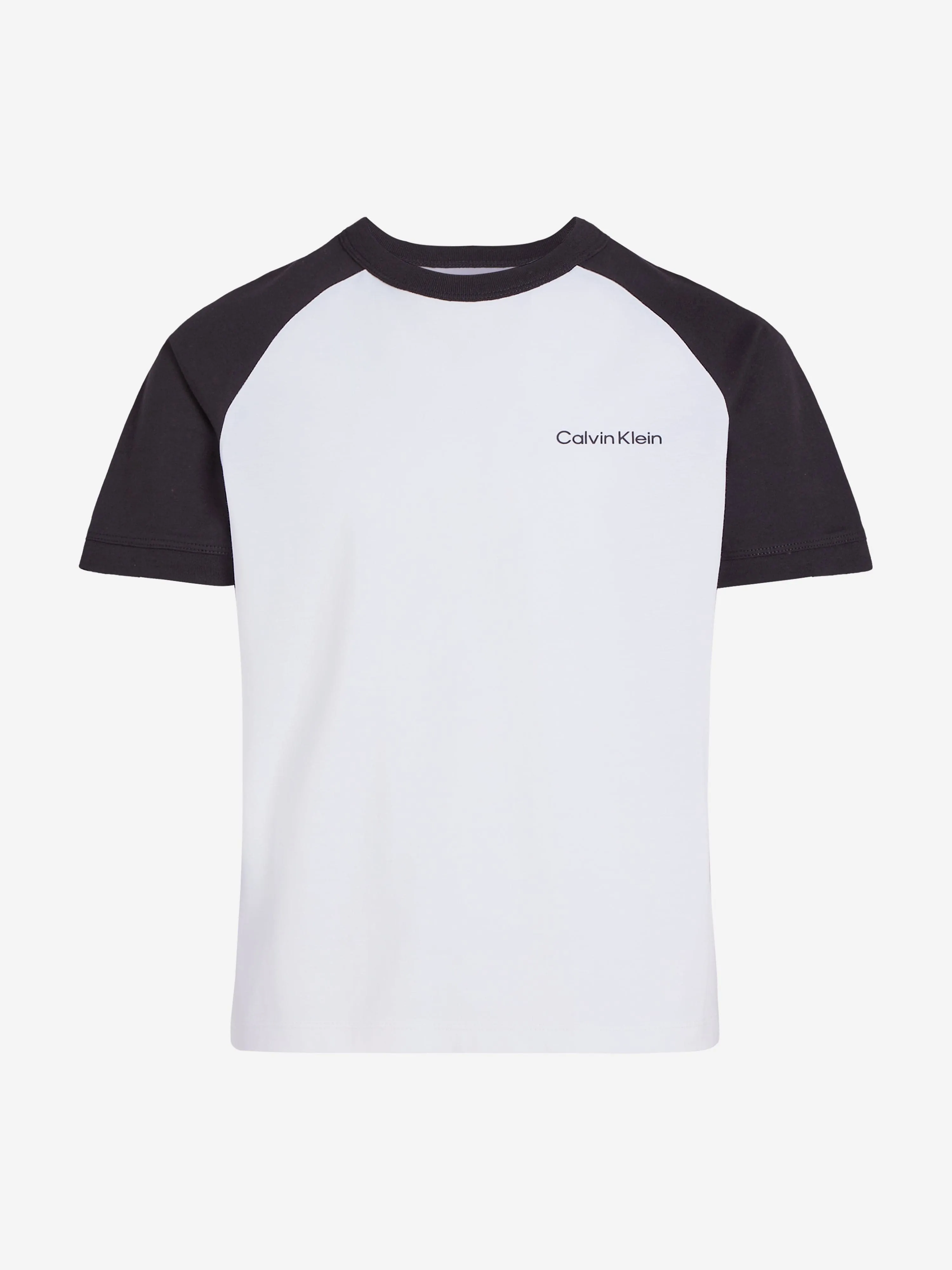 Boys Colourblock T-Shirt in White