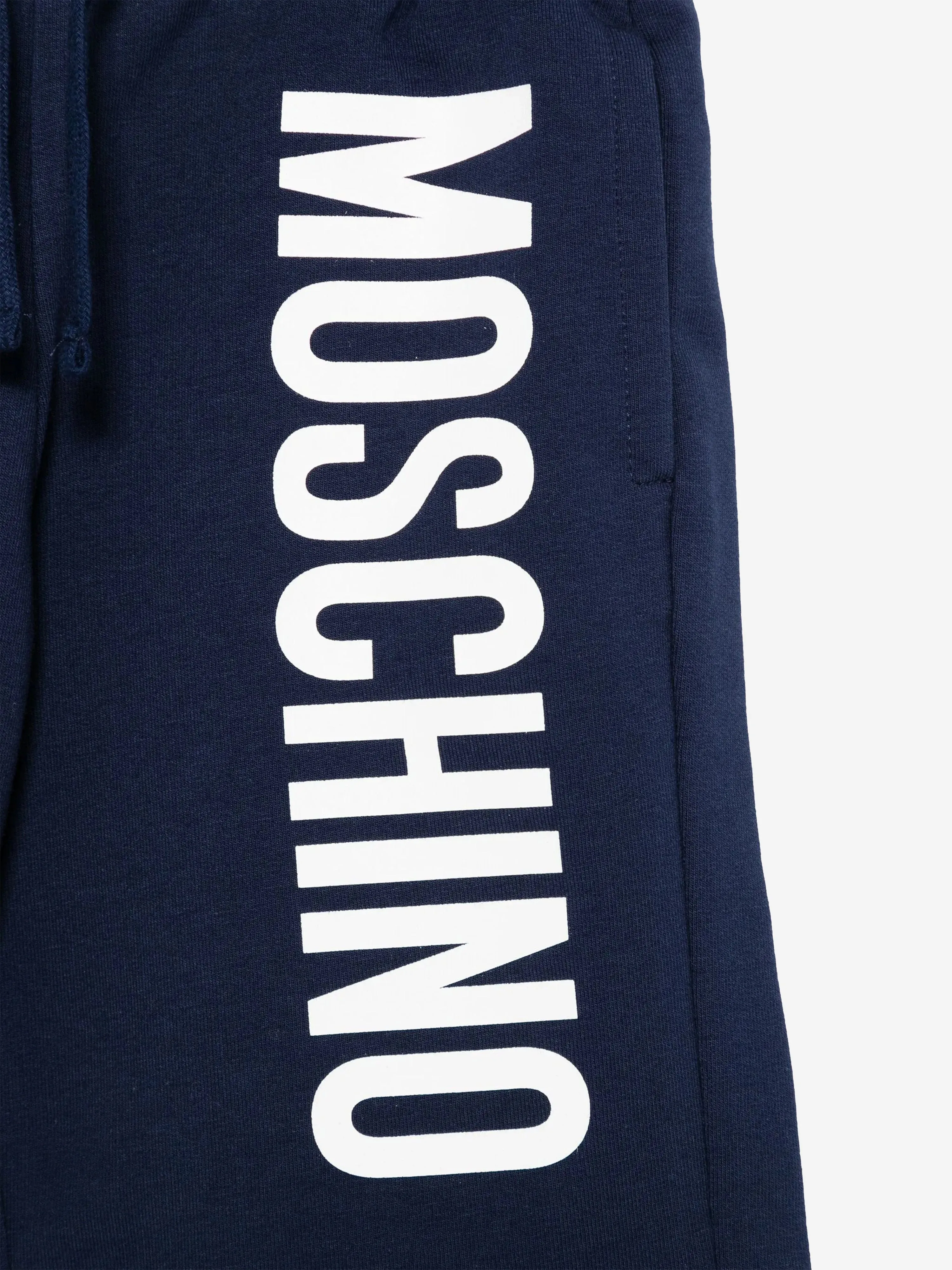 Boys Logo Print Shorts in Blue