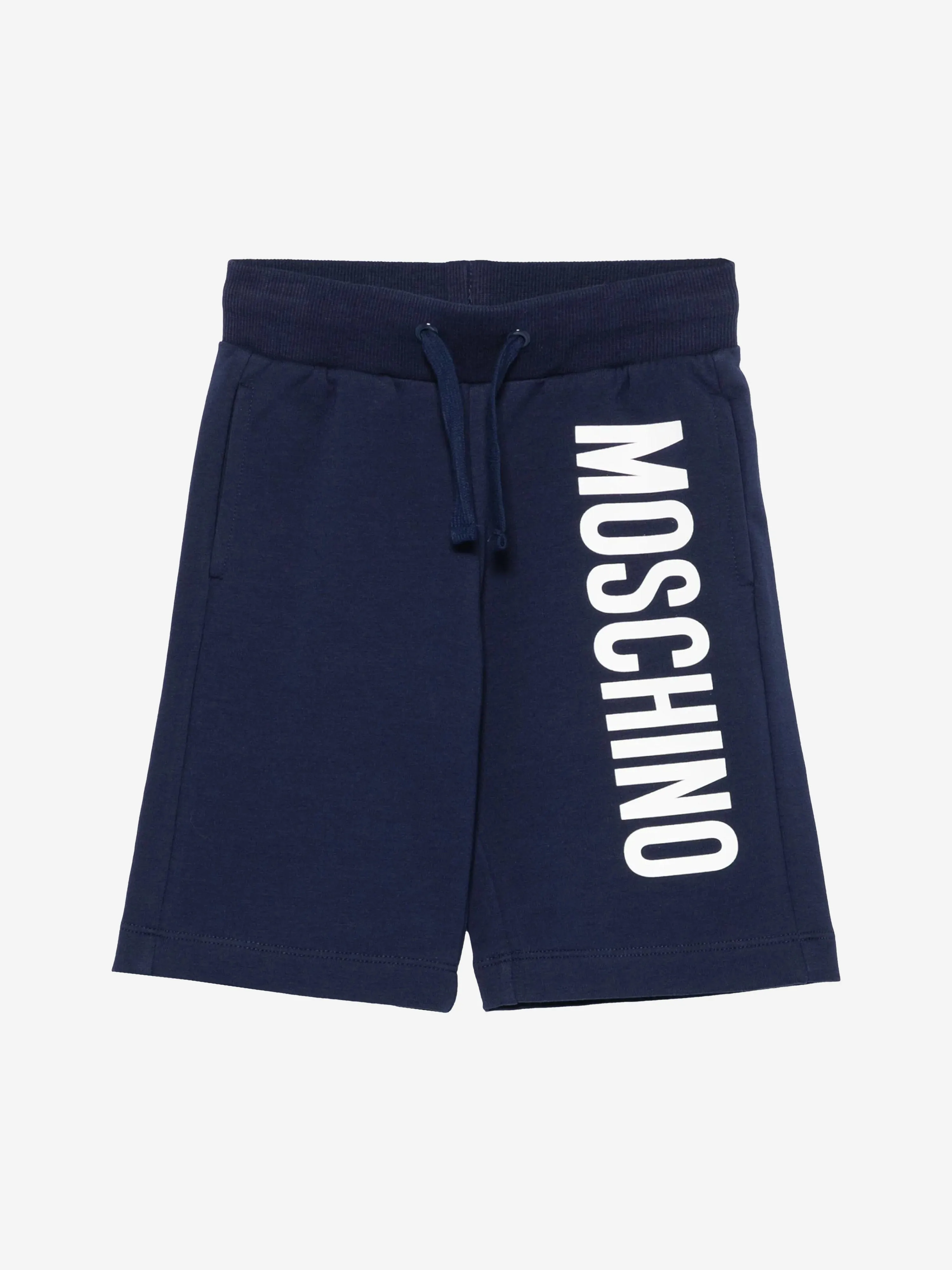 Boys Logo Print Shorts in Blue