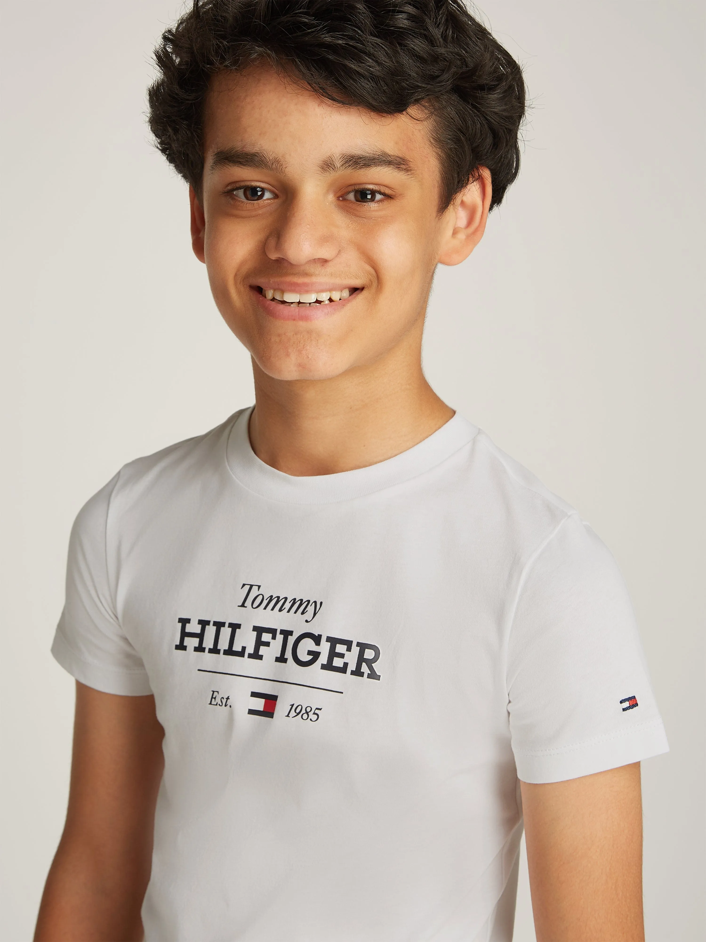 Boys Monotype 1985 Regular T-Shirt in White