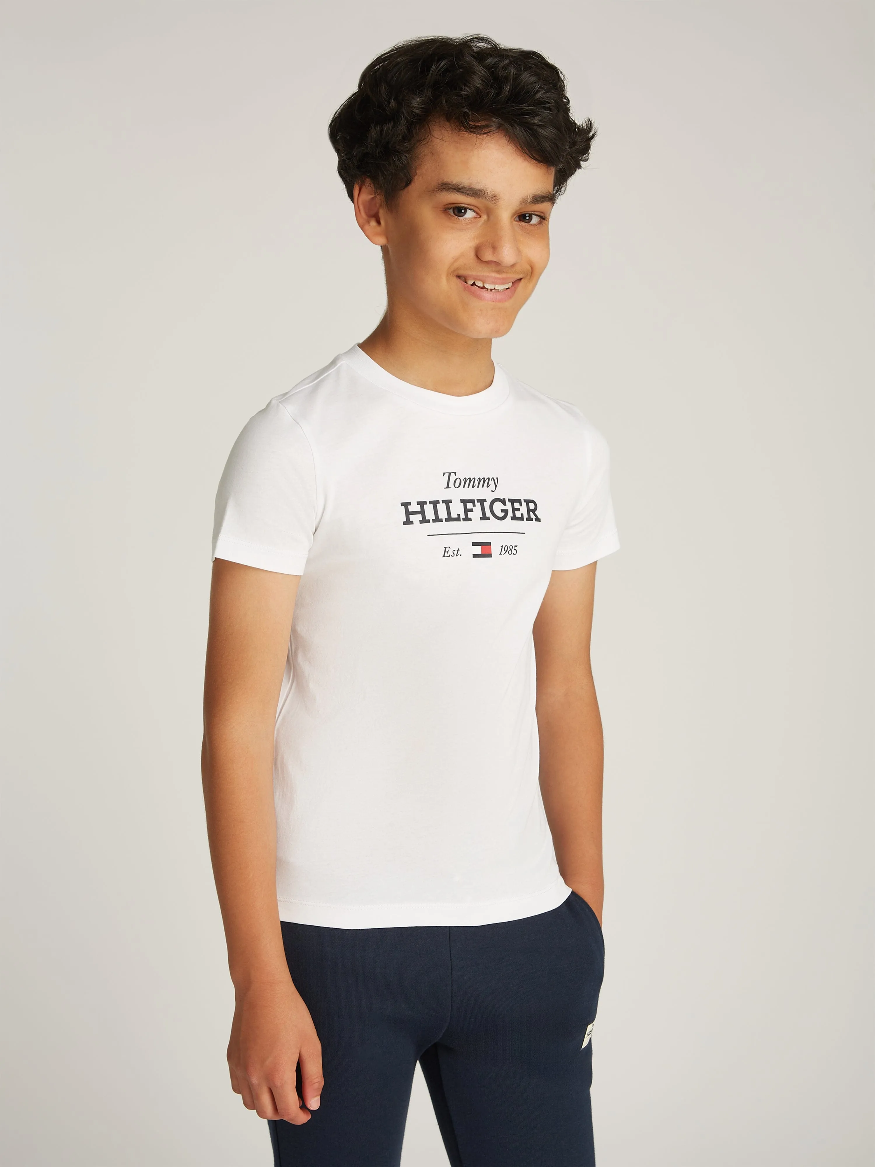 Boys Monotype 1985 Regular T-Shirt in White