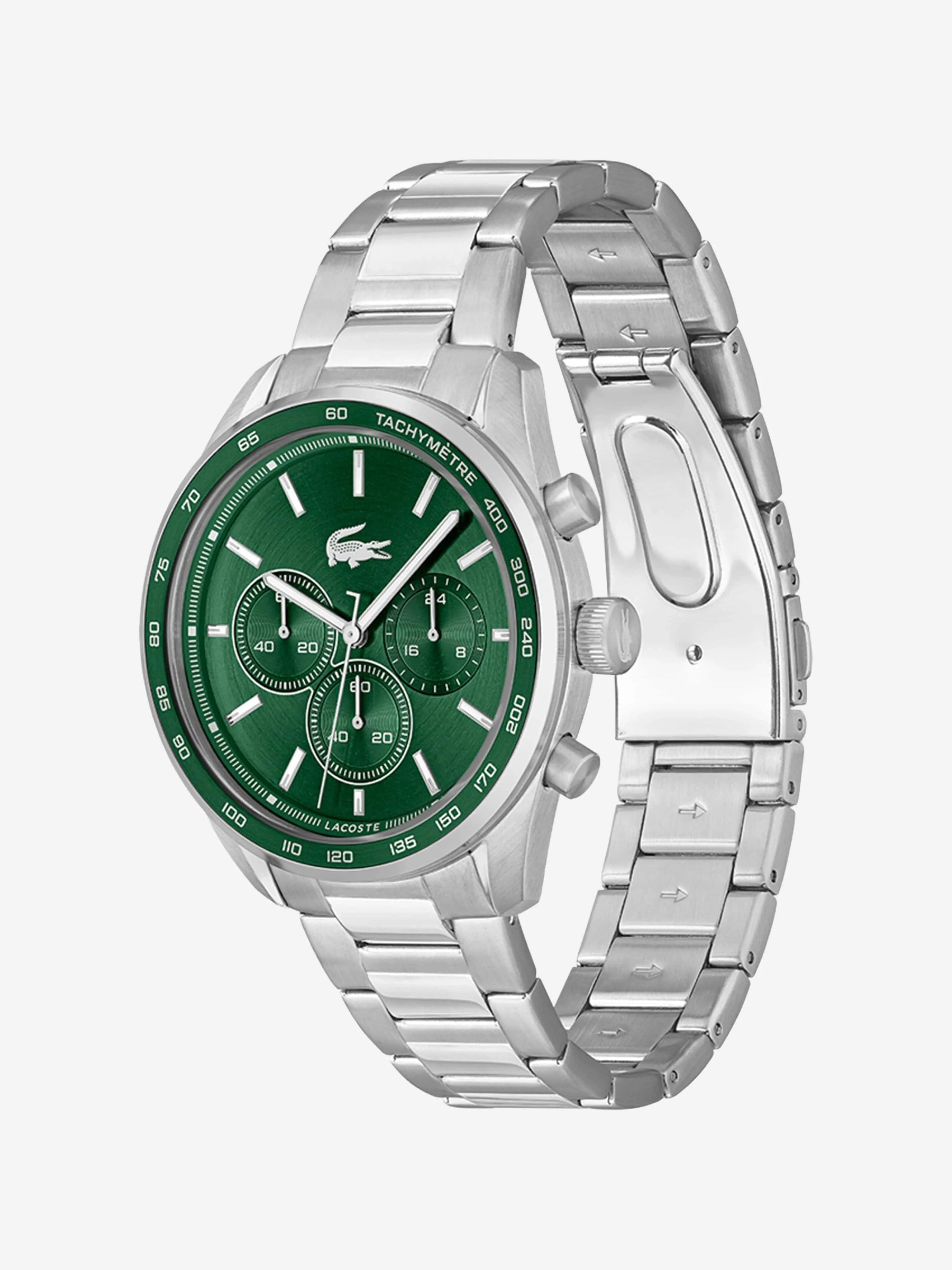 Boys Stainless Steel Boston Watch in Silver (42mm)