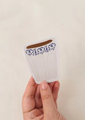Cafe Latte - Vinyl Sticker