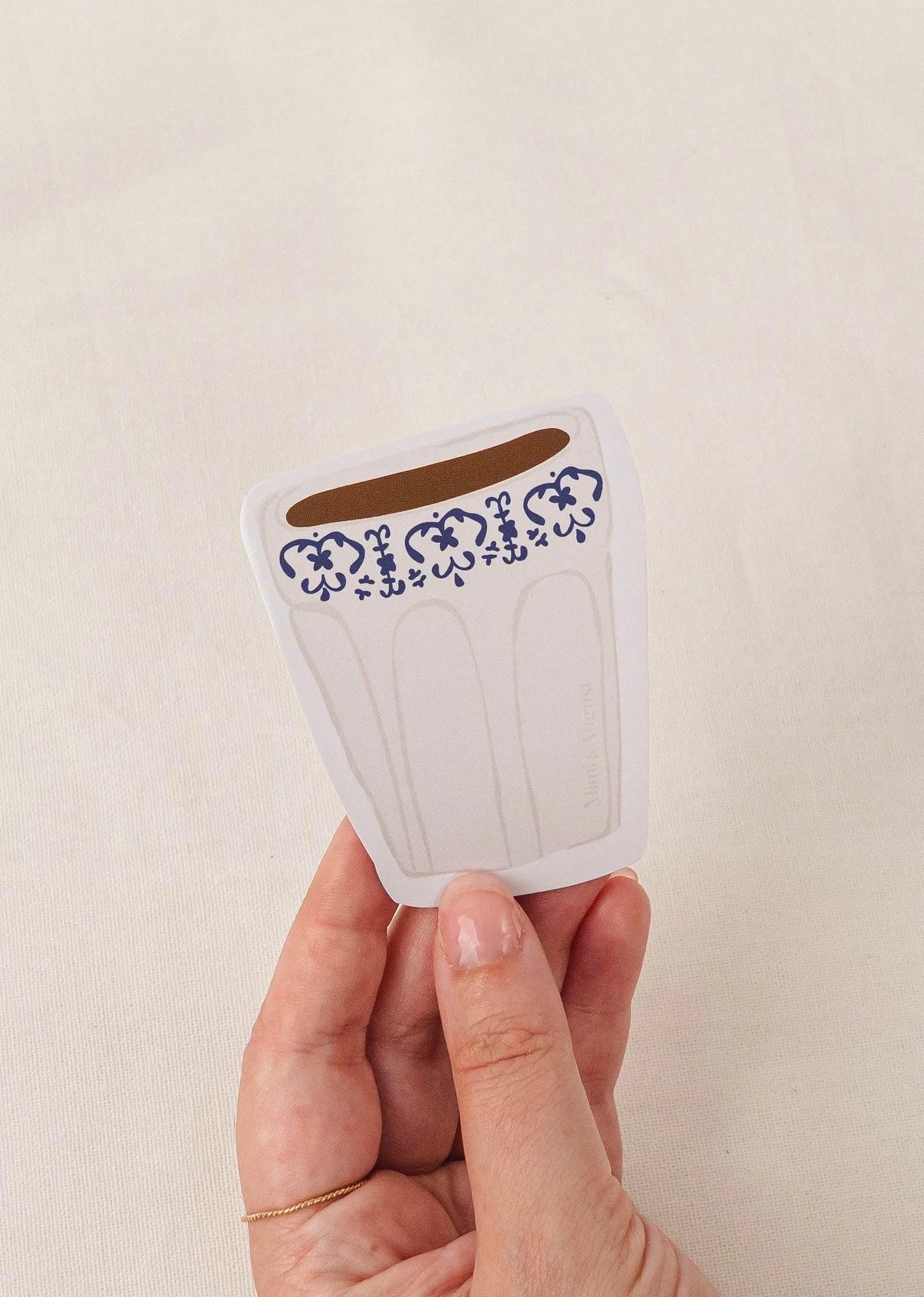 Cafe Latte - Vinyl Sticker