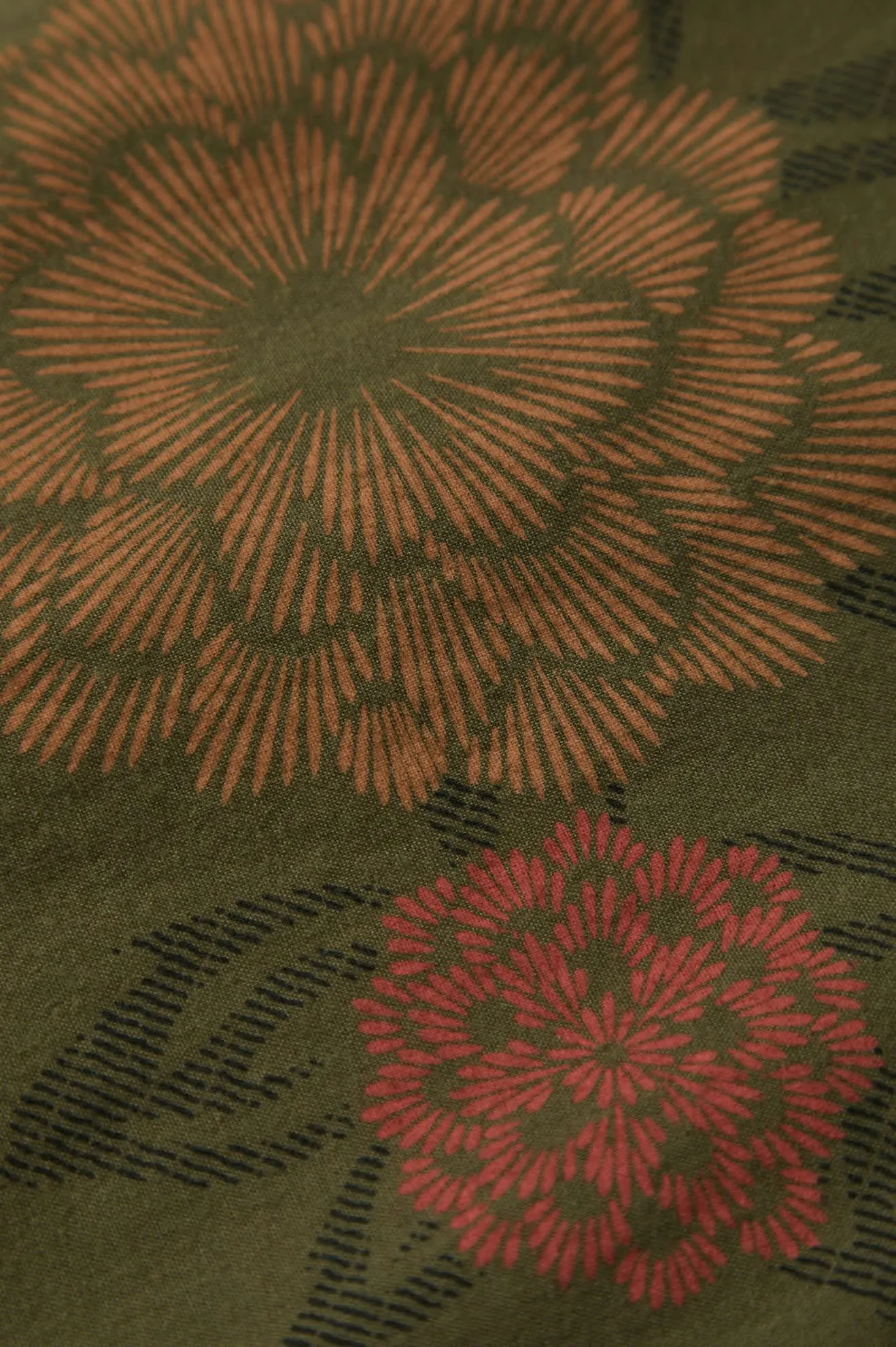 Charter Print S/S Shirt - Ivy Green/Painterly Floral