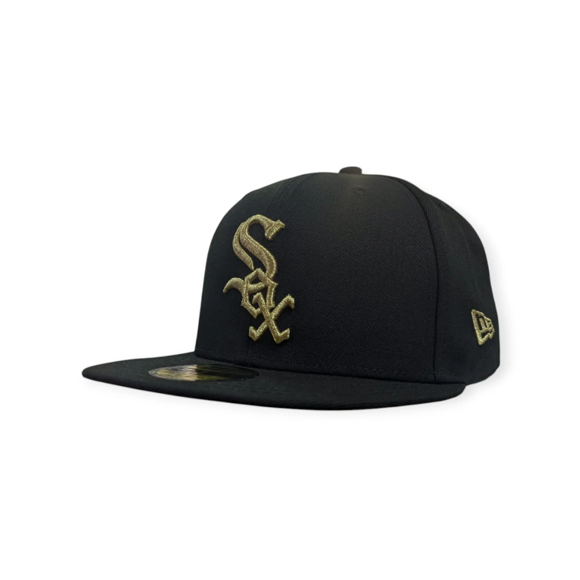 Chicago White Sox New Era 2005 World Series Champions Black Gold Anniversary 59FIFTY Fitted Hat
