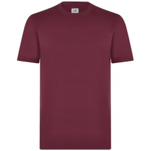 CP Company Burgundy Graphic T-Shirt