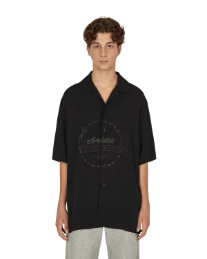 Cut Here Logo Holiday Shirt Black