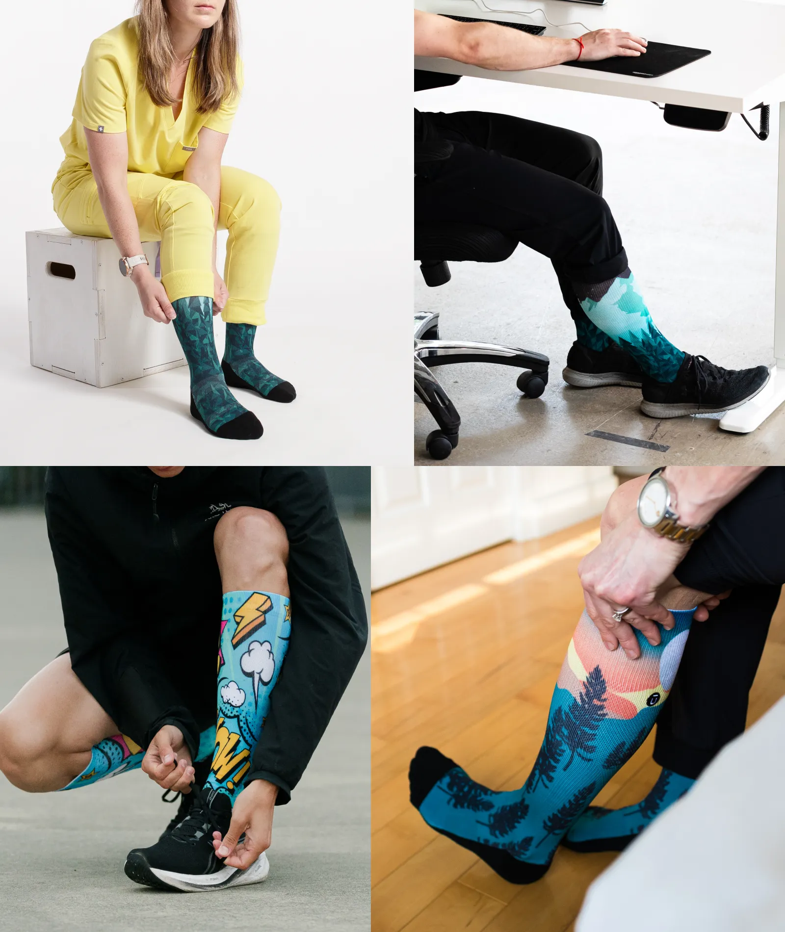 Dark Magic Knee High Compression Socks