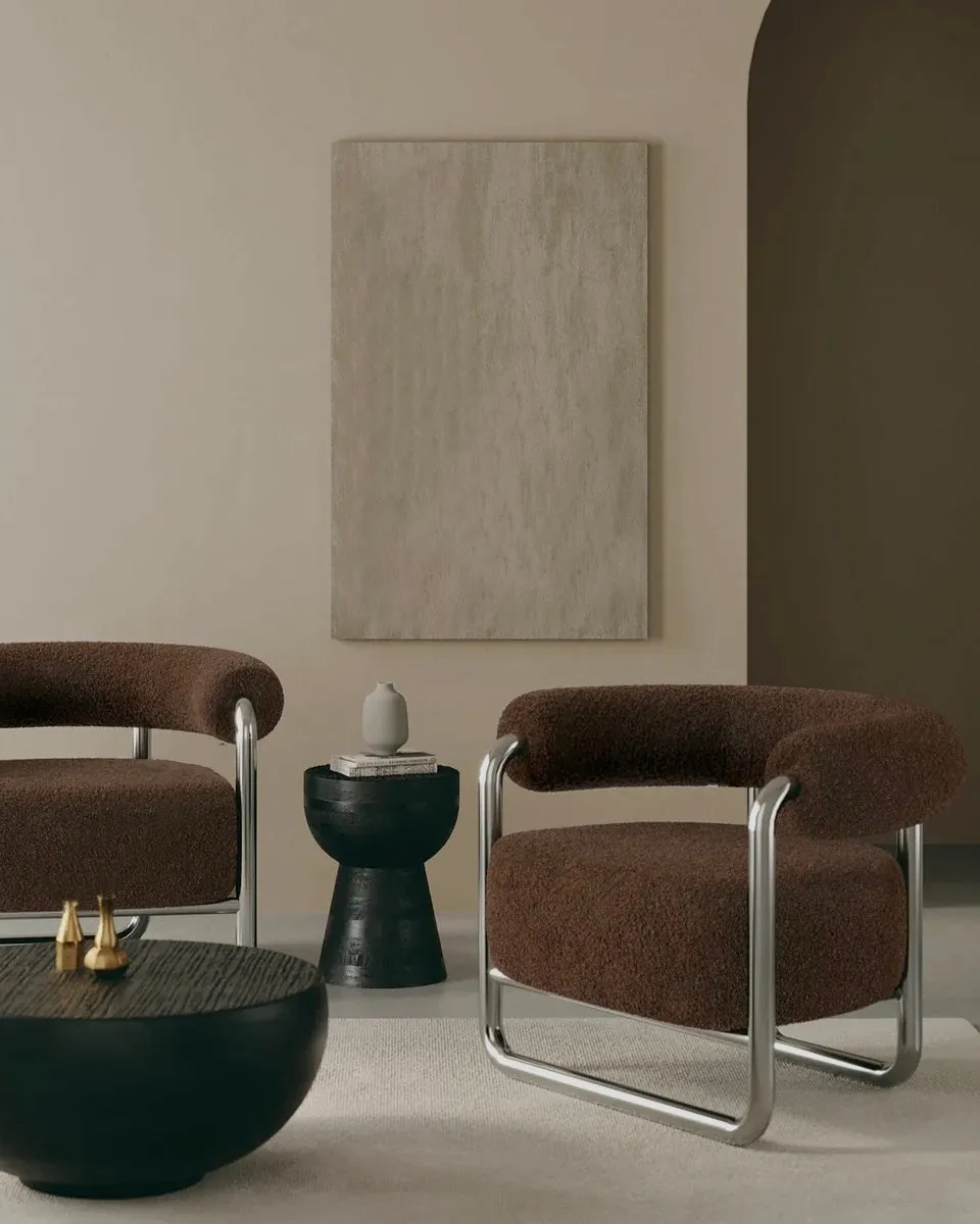 DUNE BOUCLE ACCENT CHAIR
