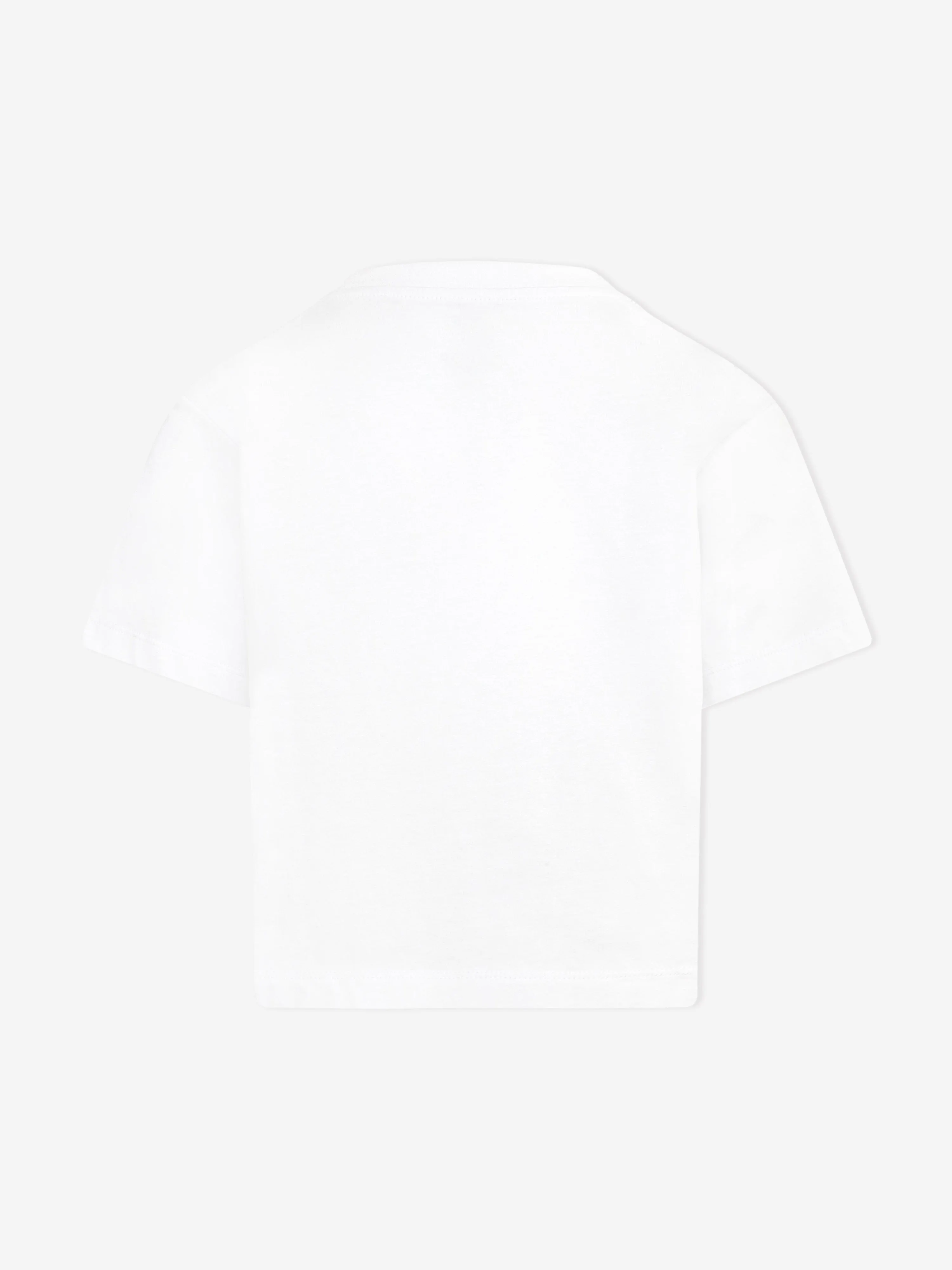 Girls GX Star Boxy T-Shirt in White