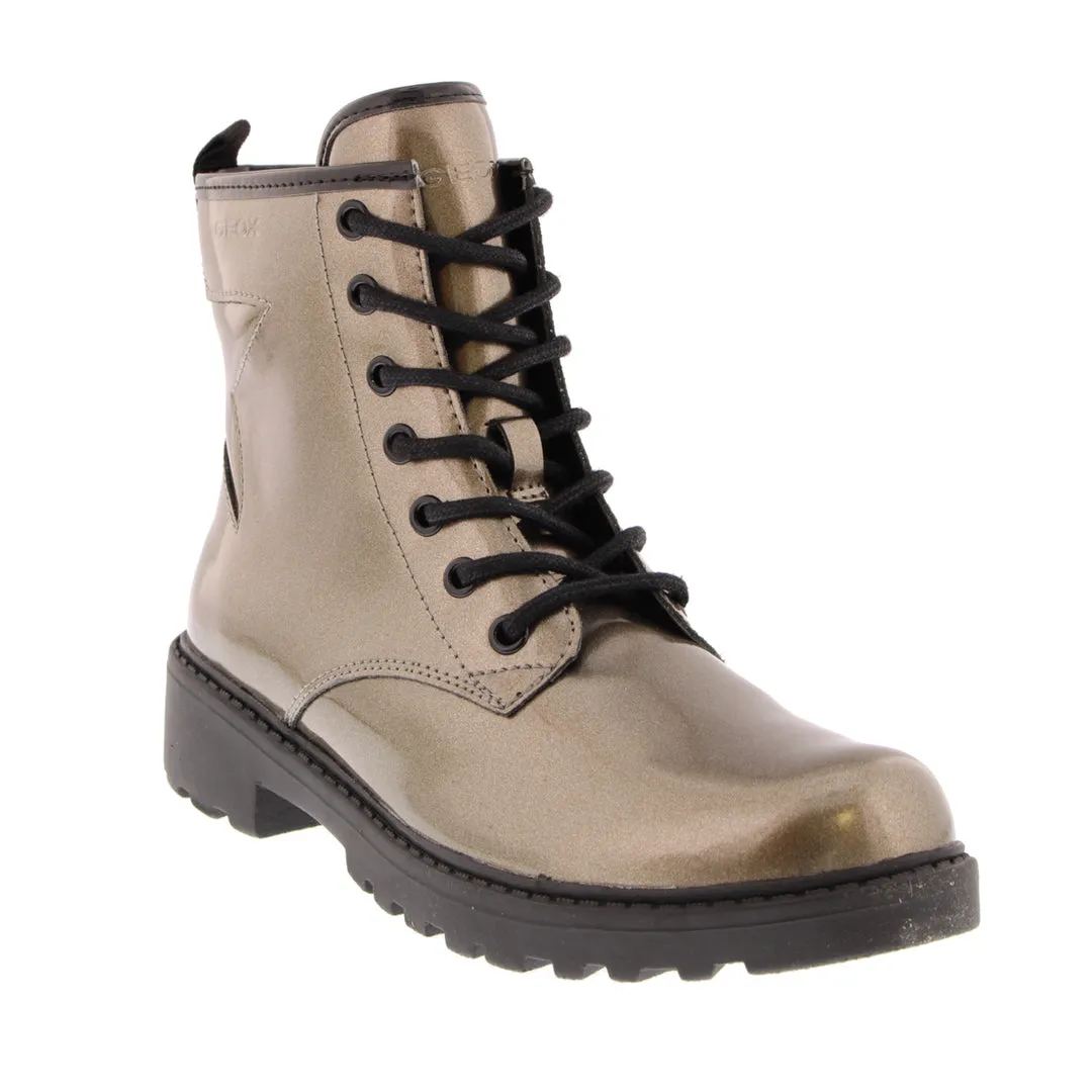 Gold Casey Star Ankle Boots