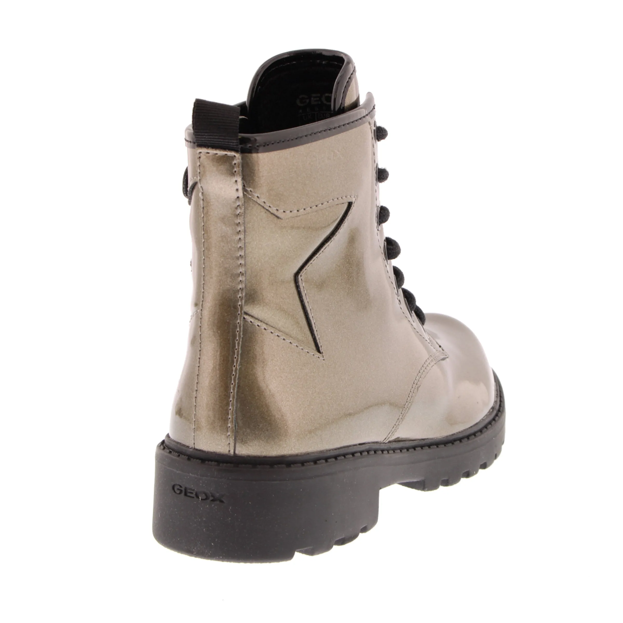 Gold Casey Star Ankle Boots
