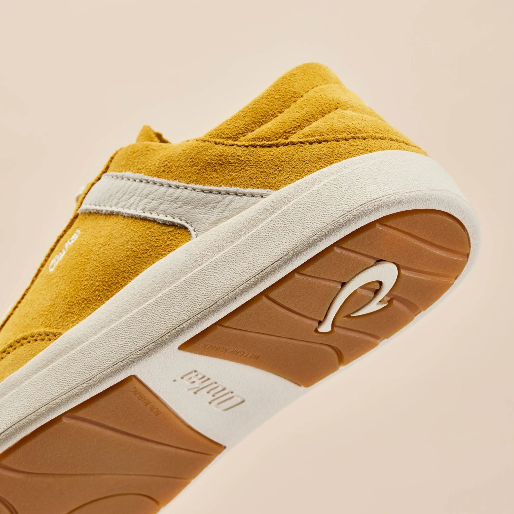Hā'upu - Mustard / Off White