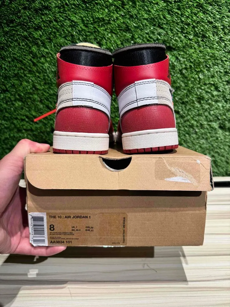 Jordan 1 Retro High Off-White Chicago SZ 8.