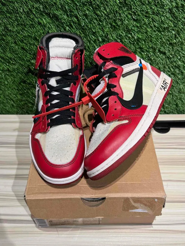 Jordan 1 Retro High Off-White Chicago SZ 8.