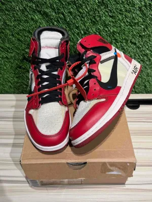 Jordan 1 Retro High Off-White Chicago SZ 8.