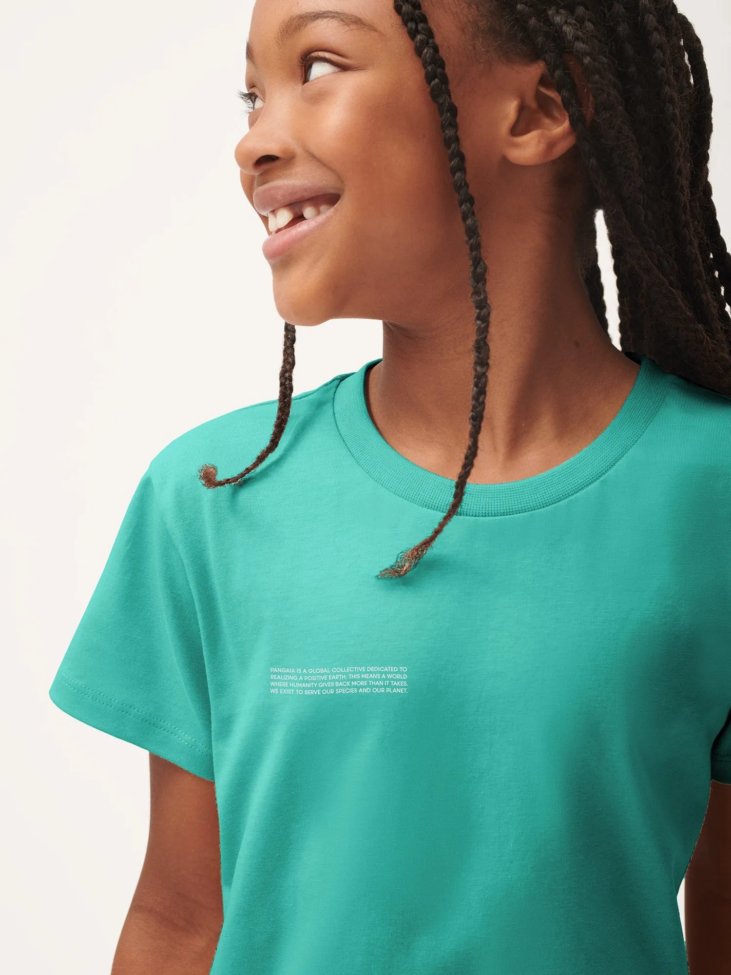 Kids' 365 Midweight T-shirt—Malachite Green