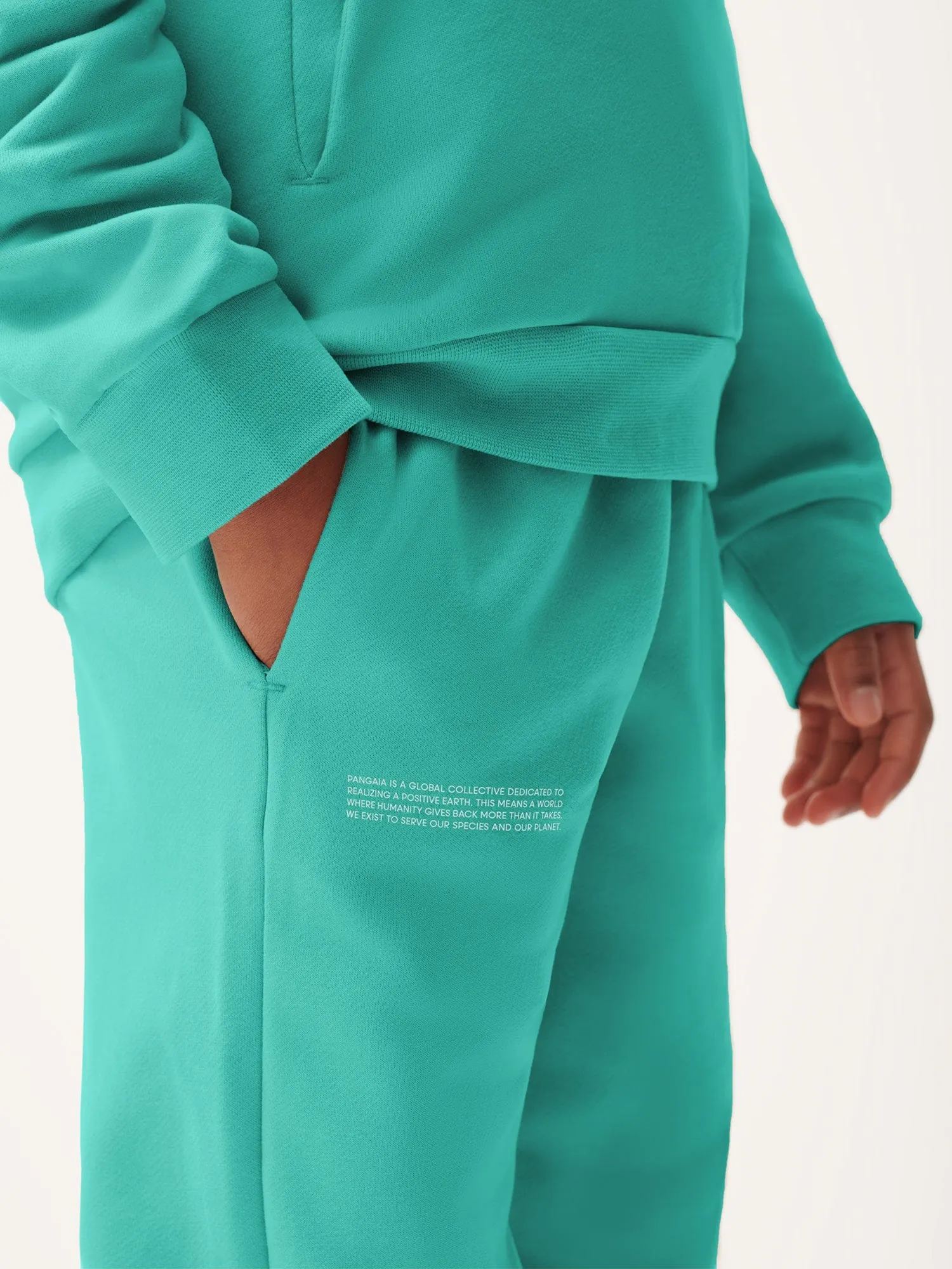 Kids' 365 Midweight Track Pants—Malachite Green