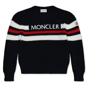 Kids Moncler Stripe Knit