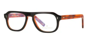 Kingsman X Cutler and Gross 0822 BDTO Black on Dark Tortoise