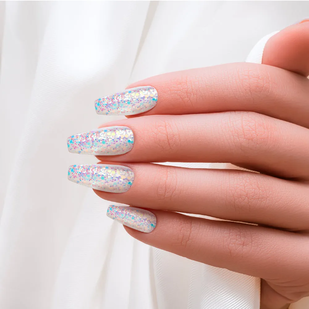 Kiss Gel Fantasy Dreamdust Nails - Fariest