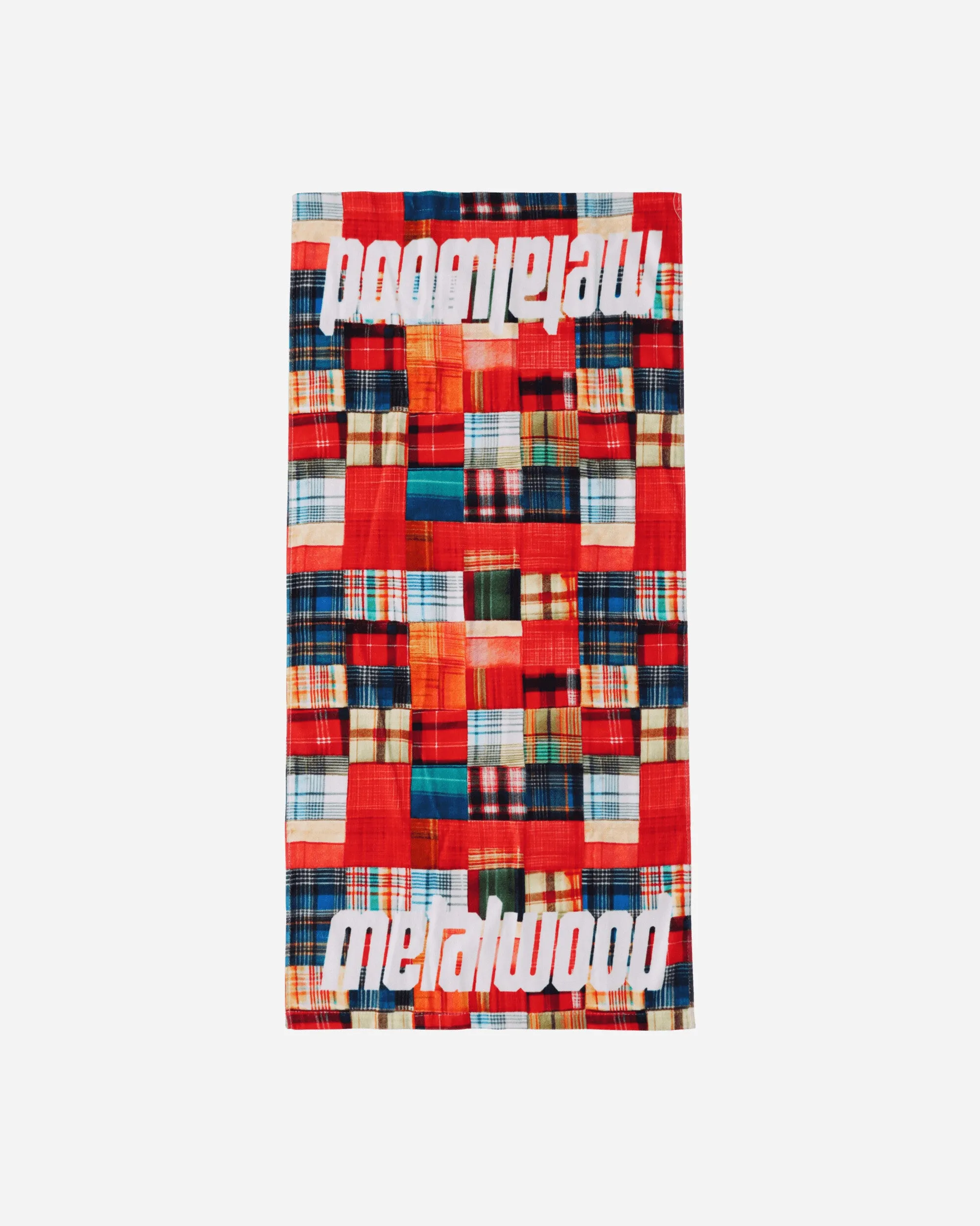 Madras Patch Caddie Towel Multicolor
