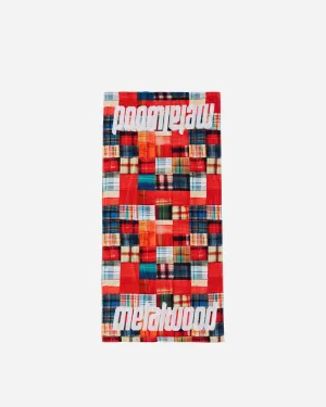 Madras Patch Caddie Towel Multicolor