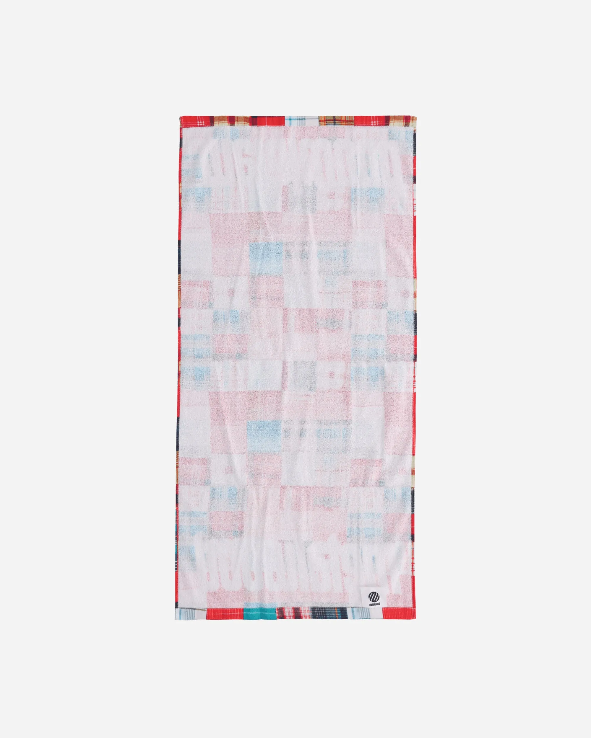 Madras Patch Caddie Towel Multicolor