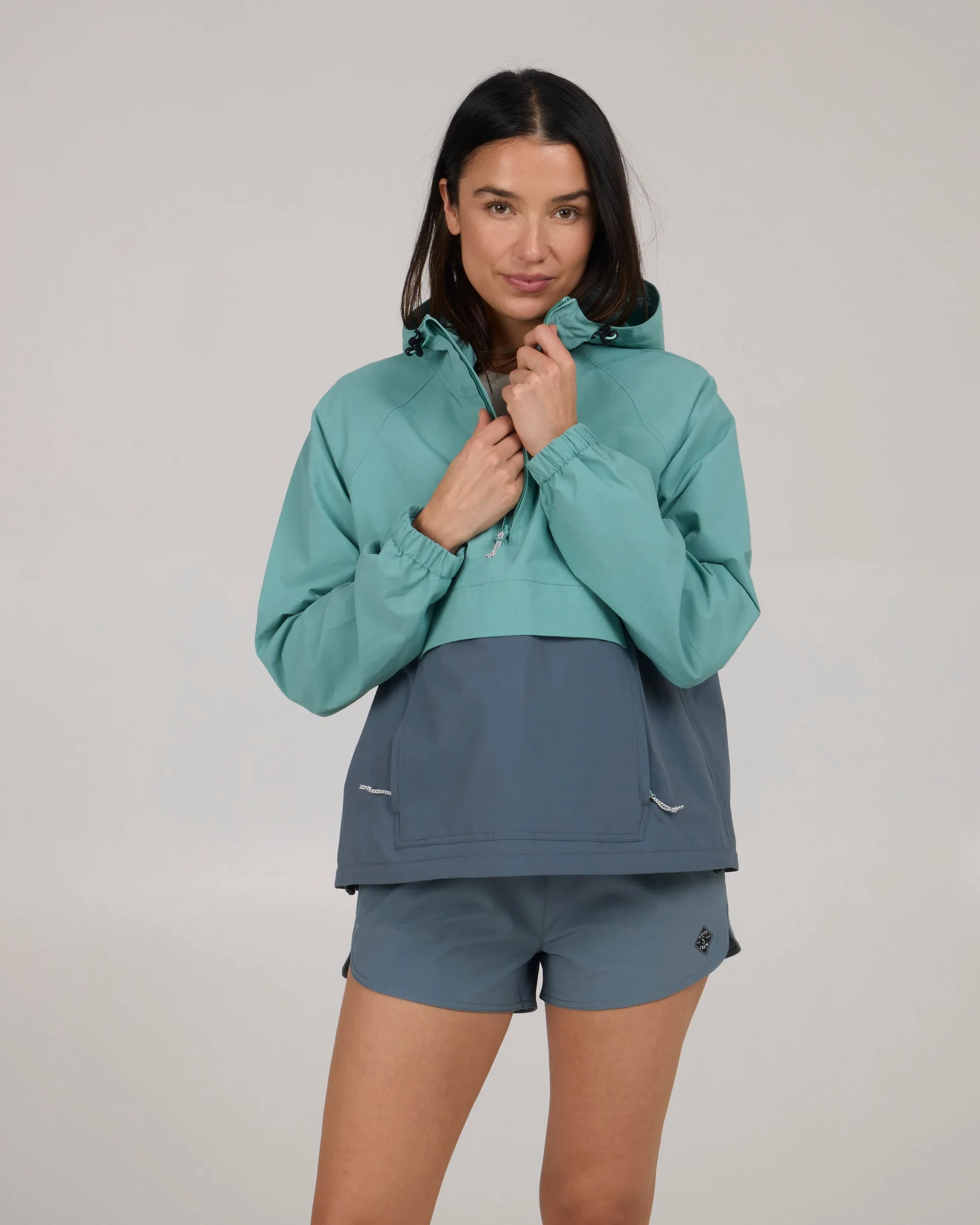 Mainsail Anorak - Sea Glass