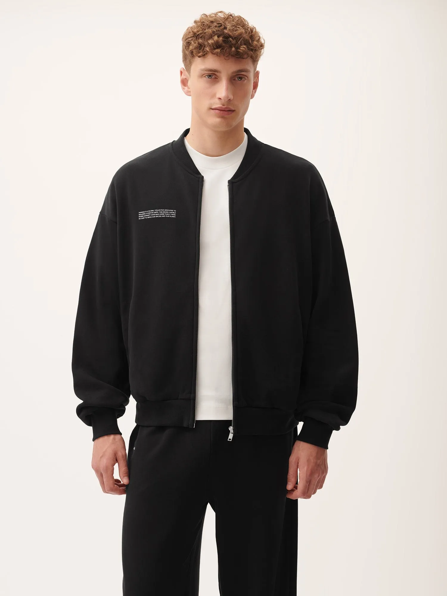 Mens 365 Midweight Bomber Jacket—Black
