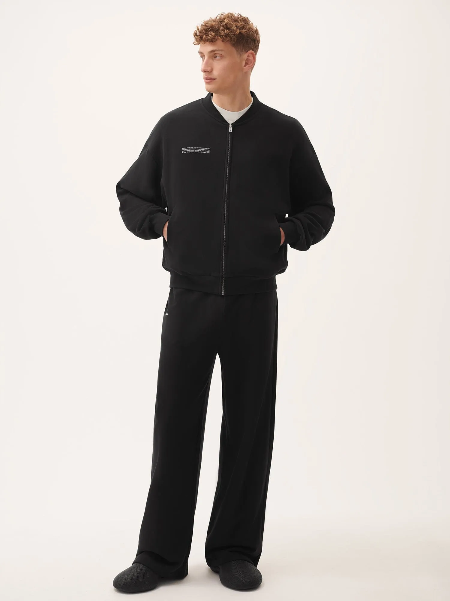 Mens 365 Midweight Bomber Jacket—Black