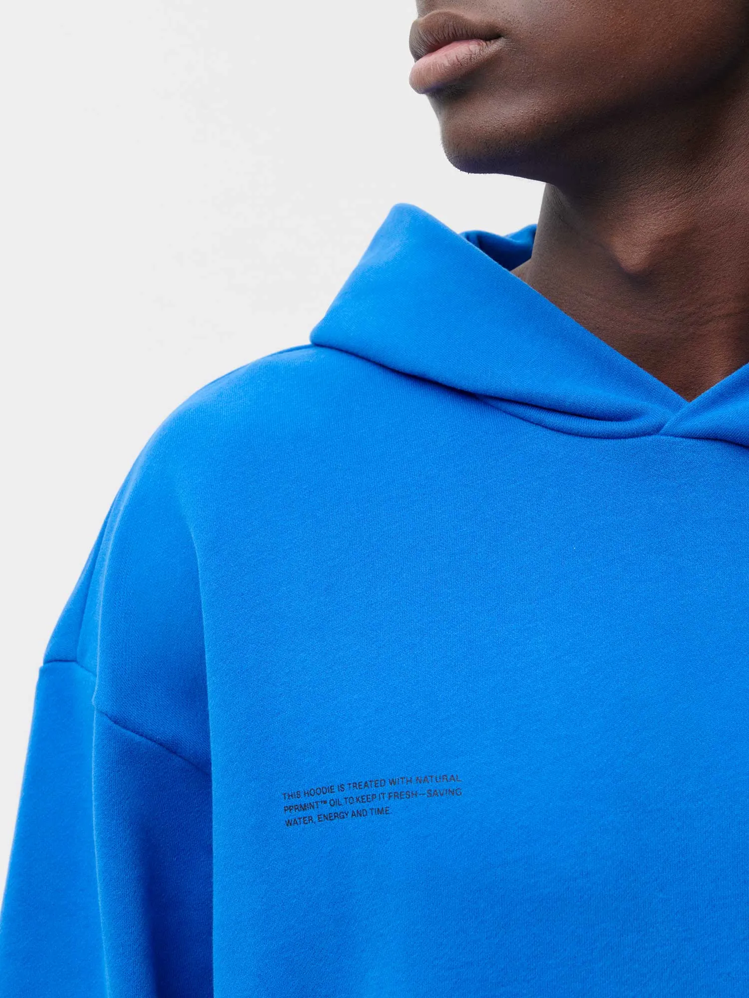 Mens 365 Midweight Hoodie—cobalt blue