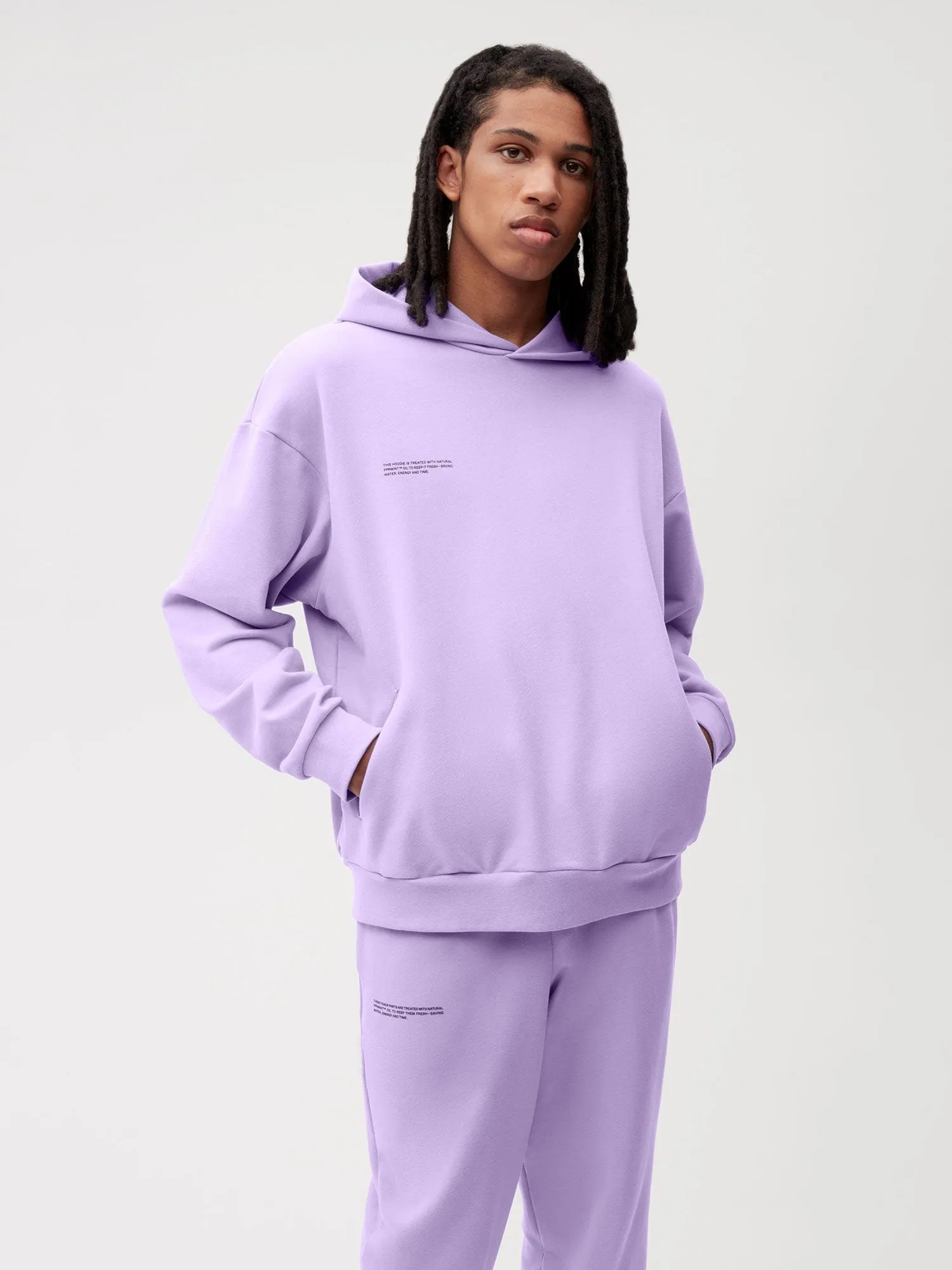 Mens 365 Midweight Hoodie—Orchid Purple