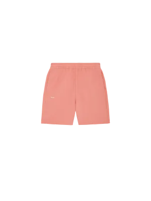 Mens 365 Midweight Mid Length Shorts—Dewy Rose